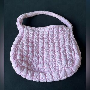 Wild Fable Light Pink Quilted Shoulder Bag